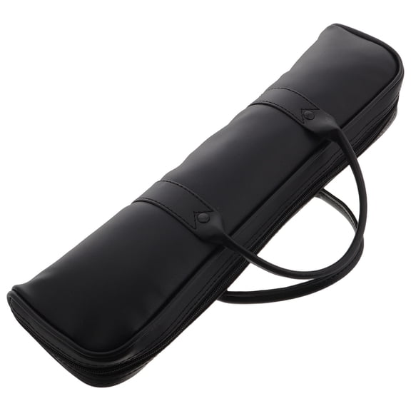 Masteelf Gig Bag 16-Hole Flute Case Flute Carrier Portable Storage Case Music Instrument Storage Bag for Performances and Beginner Students