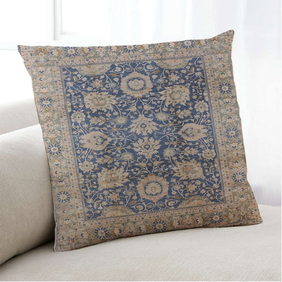 Ahgly Company Indoor Square Mid-Century Modern Throw Pillow, 18 inch by 18 inch