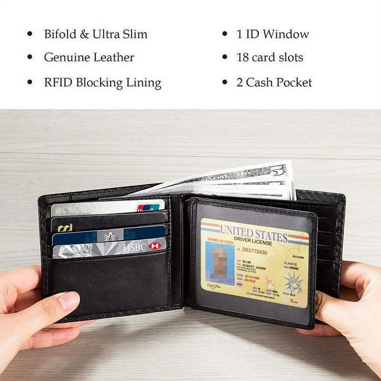The Slim Wallet Black