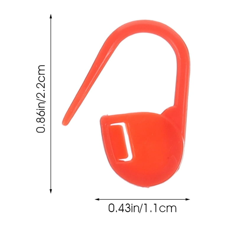 Ounona 110 Pièces à Tricoter Au Crochet Stitch Marqueurs Clip Avec Boîte à Compartiments, 10 Couleurs