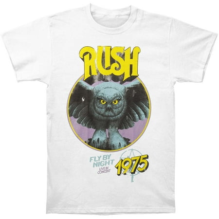 Rush Men's  Fly by Night Live '75 T-shirt White