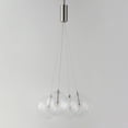 thumbnail image 5 of E25084-18SN-ET2 Lighting-Burst - 7.2W 4 LED Pendant-39.5 Inches Tall and 17 Inches Wide-Satin Nickel Finish-Clear Glass Color, 5 of 5