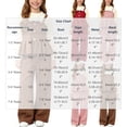 thumbnail image 4 of ITSAME Girls 2-Piece Long Sleeve Peplum Top and Pants Set Fall Winter Casual Knit Clothing Outfit Pink Size 5T, 4 of 7