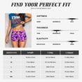 thumbnail image 5 of Sikiie Tropics Leaf Print Workout Shorts Women Scrunch Butt Gym Shorts Seamless High Waist Tummy Control Yoga Biker Athletic Shorts, 5 of 5