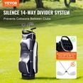 thumbnail image 2 of VEVOR 36” Golf Cart Bag 14 Way Organizer Divider Top Multiple Pockets Pick Color, 2 of 9