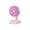 Purple, variant on Anckoeil Desktop Mini Fan, Portable USB Rechargeable Small Desk Fan for Dorm Students, Office & Home Use