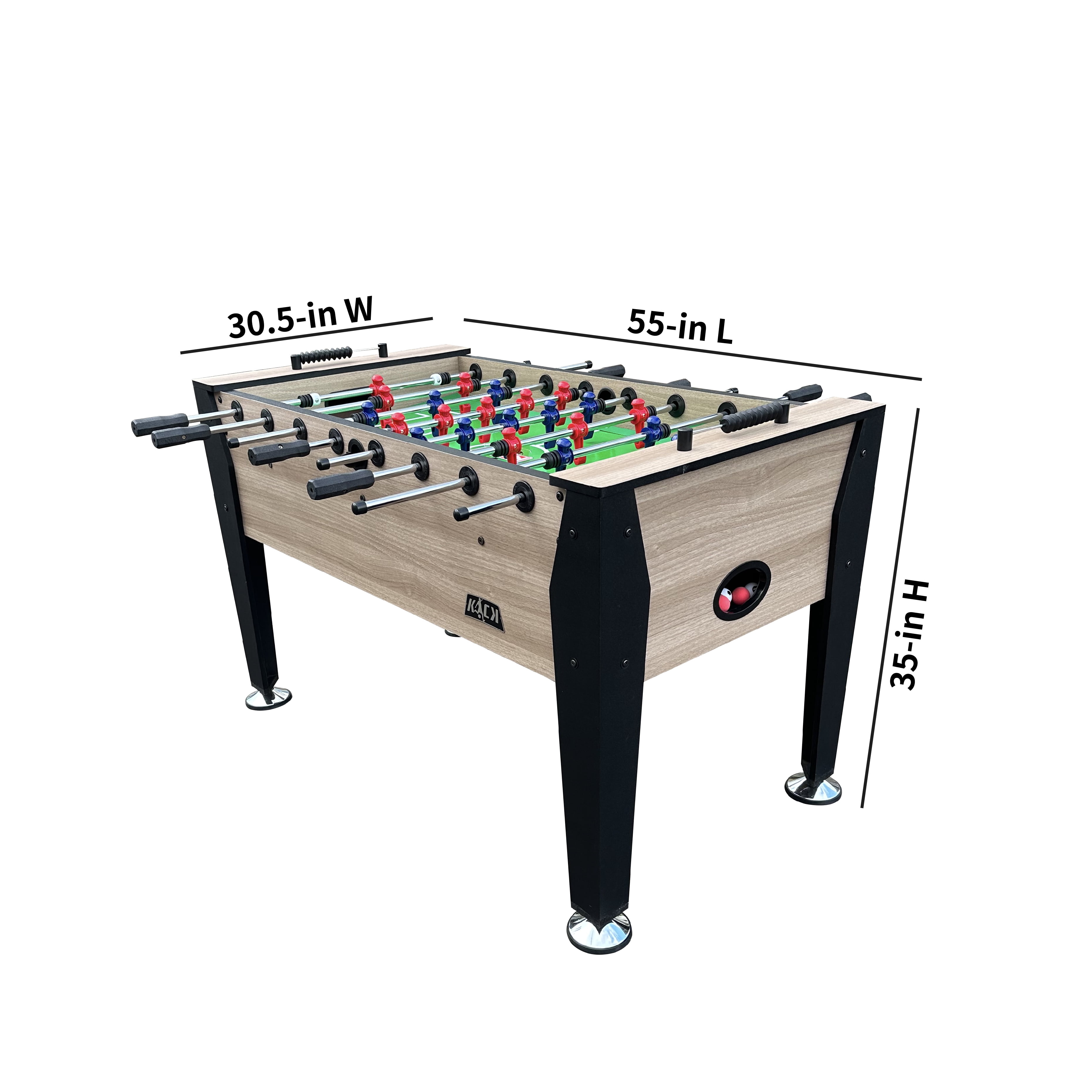 KICK Hades 55" Foosball Table (Brown)