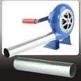 Iron Air Duct Tube For Blower Fans, 4 Selectable Lengths Enhances