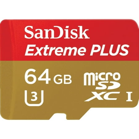 UPC 619659133979 product image for SanDisk SDSQXSG-064G-ANCMA SanDisk Extreme PLUS 64 GB microSDXC - Class 10 - 95  | upcitemdb.com
