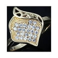 thumbnail image 5 of Bella Statement Ring Gold Plated Cubic Zirconia Women Ginger Lyne Collection, 5 of 6