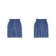 thumbnail image 4 of Guardurnaity Ropa interior de hombre, bóxer tejido, pantalones cortos masculinos, ropa interior suelta, mano de obra fina, ropa de dormir flexible Azul oscuro SG 2piezas, 4 of 6