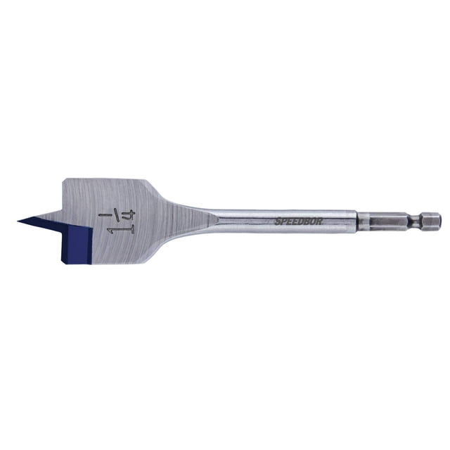Broca tipo pala IRWIN SPEEDBOR 1-1/4 plateada