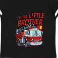 thumbnail image 4 of Inktastic Little Brother Fire Truck Boys Toddler T-Shirt, 4 of 5