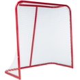thumbnail image 1 of PRISP Steel Street Hockey Net, Ball Hockey Goal in Metal with Netting - 4' x 4' Sizes - Red - 1x Net, 1 of 6