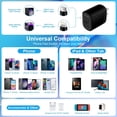 thumbnail image 6 of USB C Charger Wall Charger Block,AILKIN PD 20W Type C Block Charger Fast Charging Charger Plug Power Adapter USB C Brick Cube For Android Phone Fast Charger Block, 6 of 6