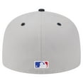 thumbnail image 4 of Men's New Era Derek Jeter Gray New York Yankees 59FIFTY Fitted Hat, 4 of 5