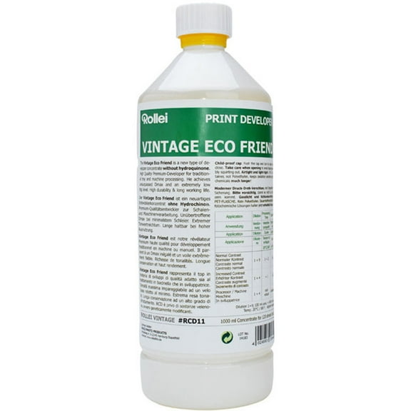 Rollei RCD Vintage Eco Friendly Black and White Paper Developer, 1 Liter