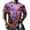 Black_002, variant on Halloween Themed Tee for Men Starry Sky Bat Graphics Casual Vintage Short Sleeve Crew Neck Tshirts 2026 Stylish Comfy Top for Halloween Party Dark Purple 3XL