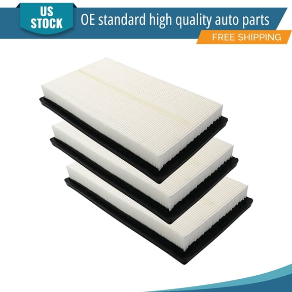 YXPCARS 3PCS Front Engine Air Filter for Toyota Camry Avalon Corolla Highlander RAV4 Venza, New Air Filter Replacement (CA12289)
