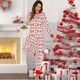 thumbnail image 3 of Conjunto de pijamas con estampado para mujer, ropa de estar por casa, traje de casa con teñido anudado, para otoño, Halloween y Navidad, 3 of 4