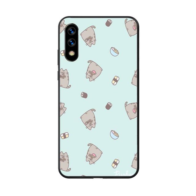 Funda de teléfono de Hello Kitty Cat Pusheens para Huawei Honor 10Lite, 10i, 20, 8x10, 9lite, 9, xpro, Coque trasero zhangmengya LED