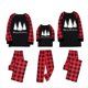 thumbnail image 1 of Pijama de manga larga con estampado navideño, conjunto de dos piezas para padres e hijos, ropa para el hogar, conjunto de pantalones navideñosTalla XL para mujer16 modelos, 1 of 2