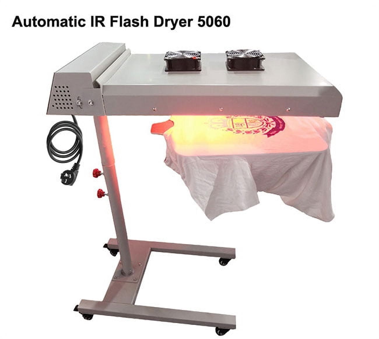 H-E 20" x 24" Automatic IR Flash Dryer with Sensor 2 Modes 3 Levels 220V 6000W