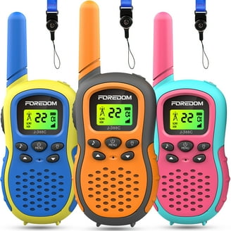 AWANFI Rechargeable Walkie Talkies, Long Range 22 Channel Two Way