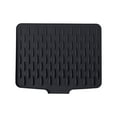 thumbnail image 5 of Silicone Drainage Pad for Countertop | Angled Fast-Drying Mat | Heat-Resistant Protective Surface | Shock-Absorbing Textured | Food-Grade Silicone | 15.6 x 12.6 in, 5 of 5