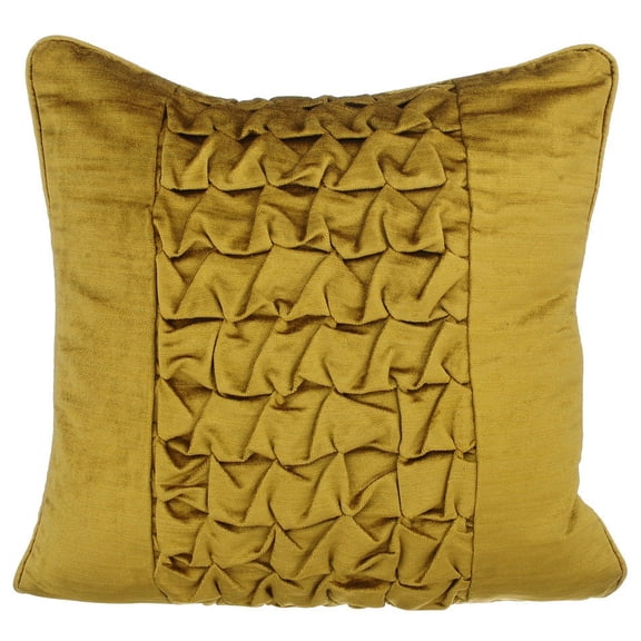 Chair Cushion Cover, Lemon Grass Cushion Cover For Sofa 16x16 inch (40x40 cm), Velvet Throw Pillow Covers, Solid Color, Knots, Textured, Modern Handmade Pillow - Lemon Grass Knots