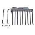 thumbnail image 2 of Pull Out Trousers Rack, Detachable Stainless Steel Left Side Mounting Pull Out Pants Rack Non Break Rugged Space Saving Effort Saving with 9 Arms for Wardrobe, 2 of 7