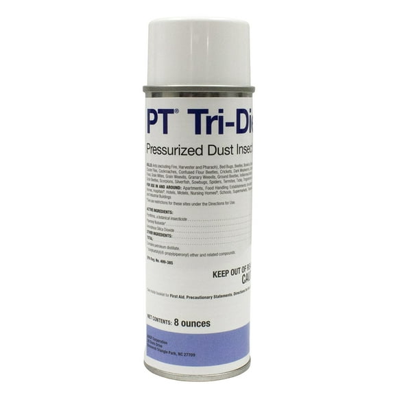 PT Tri-Die Pressurized Dust Insecticide - Kills Over 45 Pest Insects - 8 oz Can by BASF