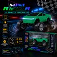 thumbnail image 3 of Carro Camioneta Cyber De Juguete Control Remoto Truck 1:64 Color Verde., 3 of 6