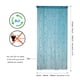 thumbnail image 4 of Cortina con cuentas YaoYue para puertas, borlas, cuentas, azul turquesa, 4 of 7