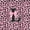 Pink Black L, variant on Manfei Pink Leopard Print Bow Letter E Twin Sheet Sets for Girls, Fashion Initial Bedding, 3pcs