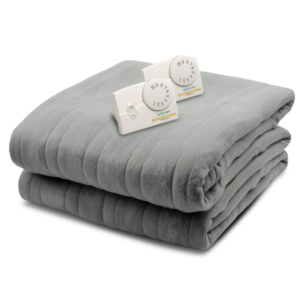 Biddeford Blankets Comfort Knit Heated Blanket - Queen ...