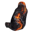 thumbnail image 2 of Wukai Molten Lava Abstract Flow Full Set Car Seat Covers with Soft Padding Universal Auto Front Seats Protector and Cushion Mat, 2 of 5