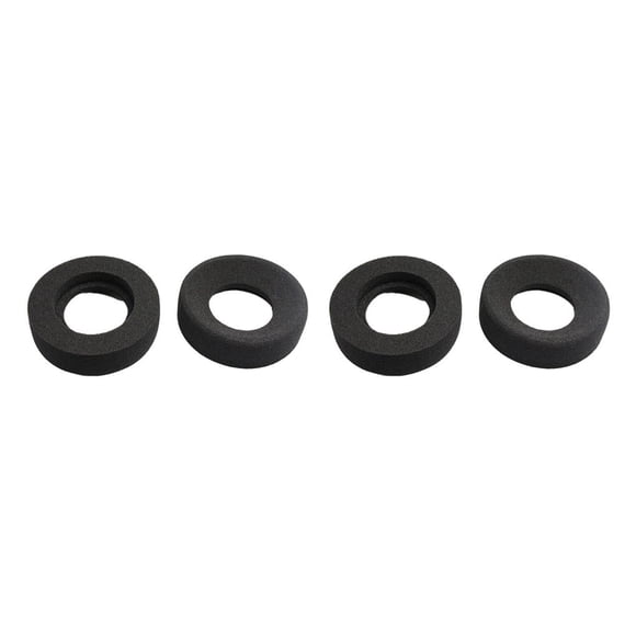 Seitruly 1 par de almohadillas universales para auriculares con aislamiento de ruido, almohadillas para los oídos, aro cómodo, repuesto de 2piezas