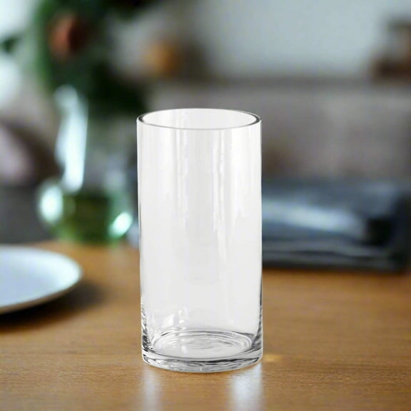 Urban Trends Cylinder Clear  Glass