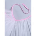 thumbnail image 7 of iiniim Girls Cross Strap Gymnastic Camisole Leotard with Tutu Skirt Ballet Dress Dance Costumes, 7 of 7