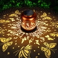 thumbnail image 1 of Farol solar HEGUD con forma de mariposa para exteriores, impermeable, decoración de jardín, 1 of 6
