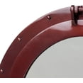 thumbnail image 3 of Nagina International Antique Copper Premium Nautical Maritime Ship's Porthole | Authentic Rustic Appeal Porthole Mirrors & Windows (Transparent Glass, 17 Inches), 3 of 6