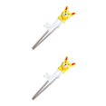 thumbnail image 2 of Matsuzay Palillos de metal Exquisitos niños Utensilios de cocina de acero inoxidable Sin rebabas Utensilios de comedor para niños Vajilla linda para Type2 NO2 Matsuzay CBP389233, 2 of 6