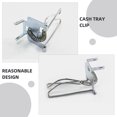 thumbnail image 4 of 3pcs Money Tray Clips Cash Fixing Clip Universal Cash Register Tray Clip Money Tray Replacement Clip, 4 of 6