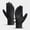 Black, variant on Vikakiooze Winter Gloves Winter Outdoor Riding Warm Touches Screen Silicone Non-slip Gloves