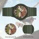 thumbnail image 3 of Reloj unisex informal, analógico, de cuarzo, con correa de silicona sencilla, resistente al agua hasta 5 bares, para mujeres y hombres, 3 of 6