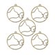thumbnail image 2 of 5 piezas de marcos huecos para colgantes con forma de gato y perro, engastes de resina para hacer joyas----1--Código de producto 69114 1, 2 of 4