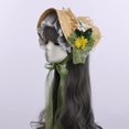 thumbnail image 3 of Gorro COSDREAMER Victorian Capó Tea Party Encaje Verde Sol, 3 of 6