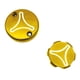 thumbnail image 4 of Tapa de depósito de freno delantero, accesorio de aluminio CNC para motocicleta 748 916 996 998 848, instalación práctica antioxidante Dorado, 4 of 8