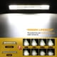 thumbnail image 4 of Barra de Luz LED Auxbeam de 22 Pulgadas 120W 6 Modos Ámbar Blanco Estroboscópico, 4 of 7
